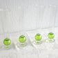 4 x PETER SVARRER Studio Art Glass Champagne Flutes Mollaris.com 