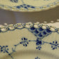 6 x Royal Copenhagen BLUE FLUTED FULL LACE Porcelain Dessert Plates #1088 Mollaris.com 