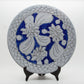 ARS ITALICA White Blue Flower Patterned Ceramic Dish Mollaris.com 