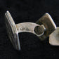 ART DECO Modernist Solid Silver (830S) Cufflinks Mollaris.com 