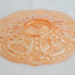 BROCKWITZ Carnival Glass Marigold ASTERS Large Chop Plate Mollaris.com 