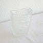 BROCKWITZ Rose Garden Clear Small Glass Letter Vase Mollaris.com 