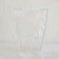 BROCKWITZ Rose Garden Clear Small Glass Letter Vase Mollaris.com 