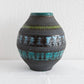 Bitossi ALDO LONDI Genovese Blue Green Ceramic Vase Mollaris.com 