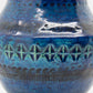 Bitossi ALDO LONDI Rimini Blue Ceramic Vase Mollaris.com 