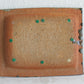 CONNY WALTHER Studio Large Rectangular Green Blue Glazed Stoneware Dish Mollaris.com 