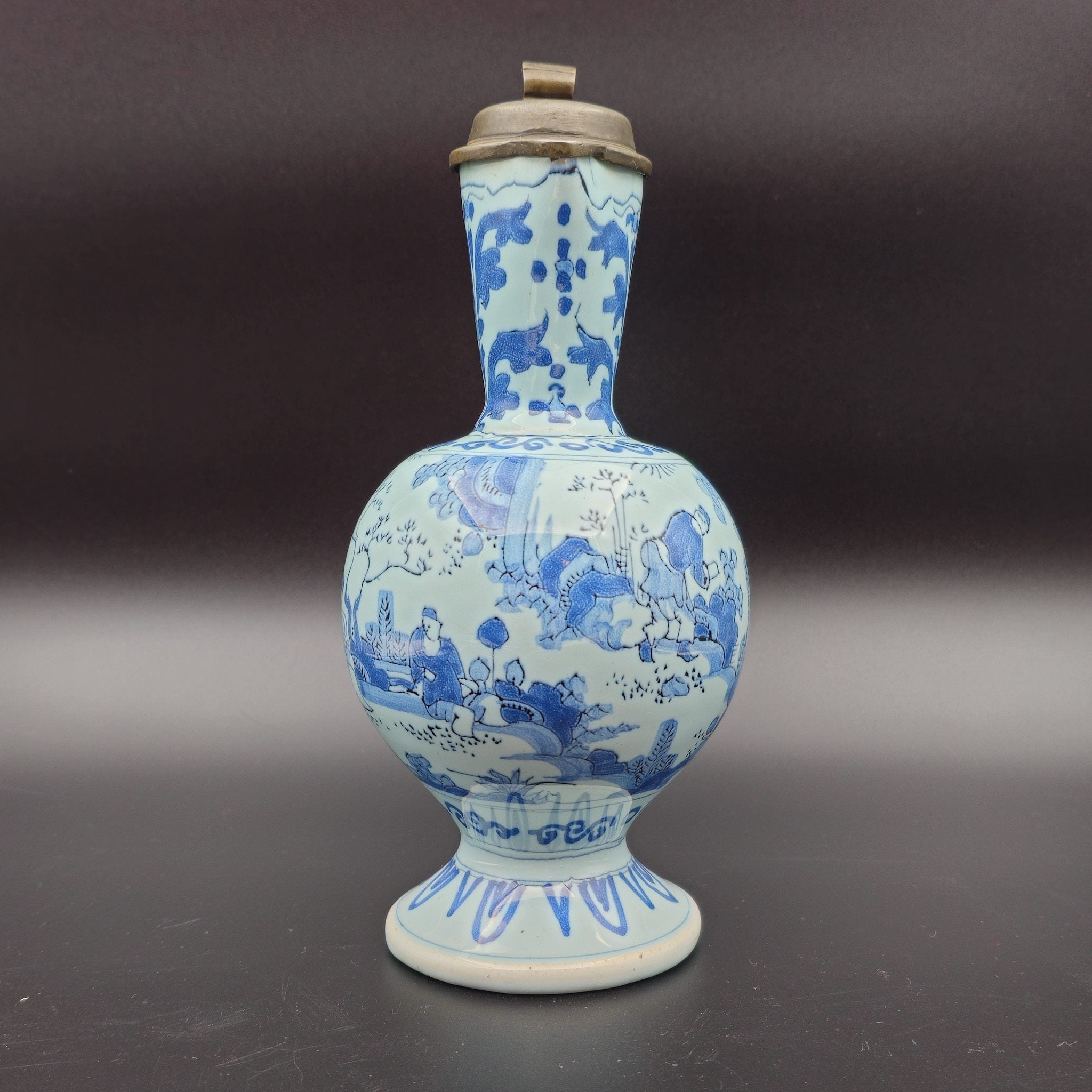 CHINOSERIE VASE WITH buy LID