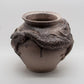 EJNAR DISSING Studio Grey & Brown Glazed Dragon Encircled Ceramic Vase Mollaris.com 