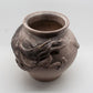 EJNAR DISSING Studio Grey & Brown Glazed Dragon Encircled Ceramic Vase Mollaris.com 