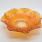 FENTON Carnival Glass Marigold DRAGON and LOTUS Bowl Mollaris.com 