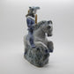 GERTRUD KUDIELKA L. Hjorth Decorated Rider on Horse Ceramic Sculpture Mollaris.com 