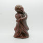 GERTRUD KUDIELKA L. Hjorth Deep Red & Brown Glazed Oriental Woman Stoneware Sculpture Mollaris.com 