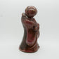 GERTRUD KUDIELKA L. Hjorth Deep Red & Brown Glazed Oriental Woman Stoneware Sculpture Mollaris.com 