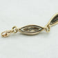 Georg Jensen LENE MUNTHE Modern 18K Solid Gold Sterling Bracelet # 425 B Mollaris.com 