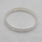 HANS HANSEN Modernist Solid Sterling Silver (925S) #240 Bracelet Bangle Mollaris.com 