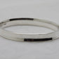 HANS HANSEN Modernist Solid Sterling Silver (925S) #240 Bracelet Bangle Mollaris.com 