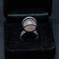 HENNING ULRICHSEN Modernist Rose Quartz Ball Solid Sterling Silver (925S) Ring Mollaris.com 