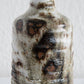 HENNY & JIM WALDORFF Studio Ribbed Beige & Brown Glazed Stoneware Vase Mollaris.com 