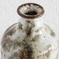 HENNY & JIM WALDORFF Studio Ribbed Beige & Brown Glazed Stoneware Vase Mollaris.com 