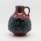 JASBA Red and Green Glazed Fat Lava Ceramic Vase Mollaris.com 