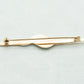 JENS J. AAGAARD Modernist 8K Solid Gold Brooch Pin (333) Mollaris.com 