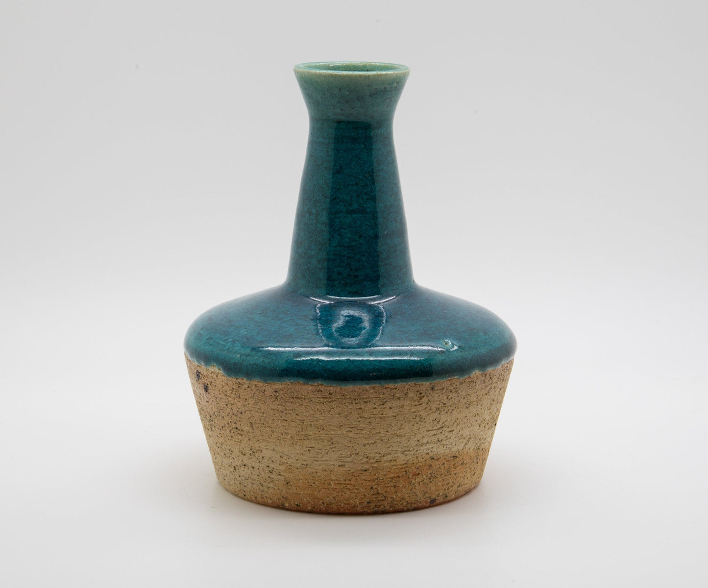 JOHANNES ANDERSEN Blue Glazed Stoneware Vase Mollaris.com 