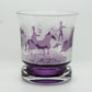 Kosta OVE SANDEBERG Horses and People Cameo Acid Etched Glass Vase Mollaris.com 