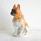 LOMONOSOV French Bulldog Pug Porcelain Sculpture Mollaris.com 