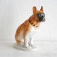 LOMONOSOV French Bulldog Pug Porcelain Sculpture Mollaris.com 