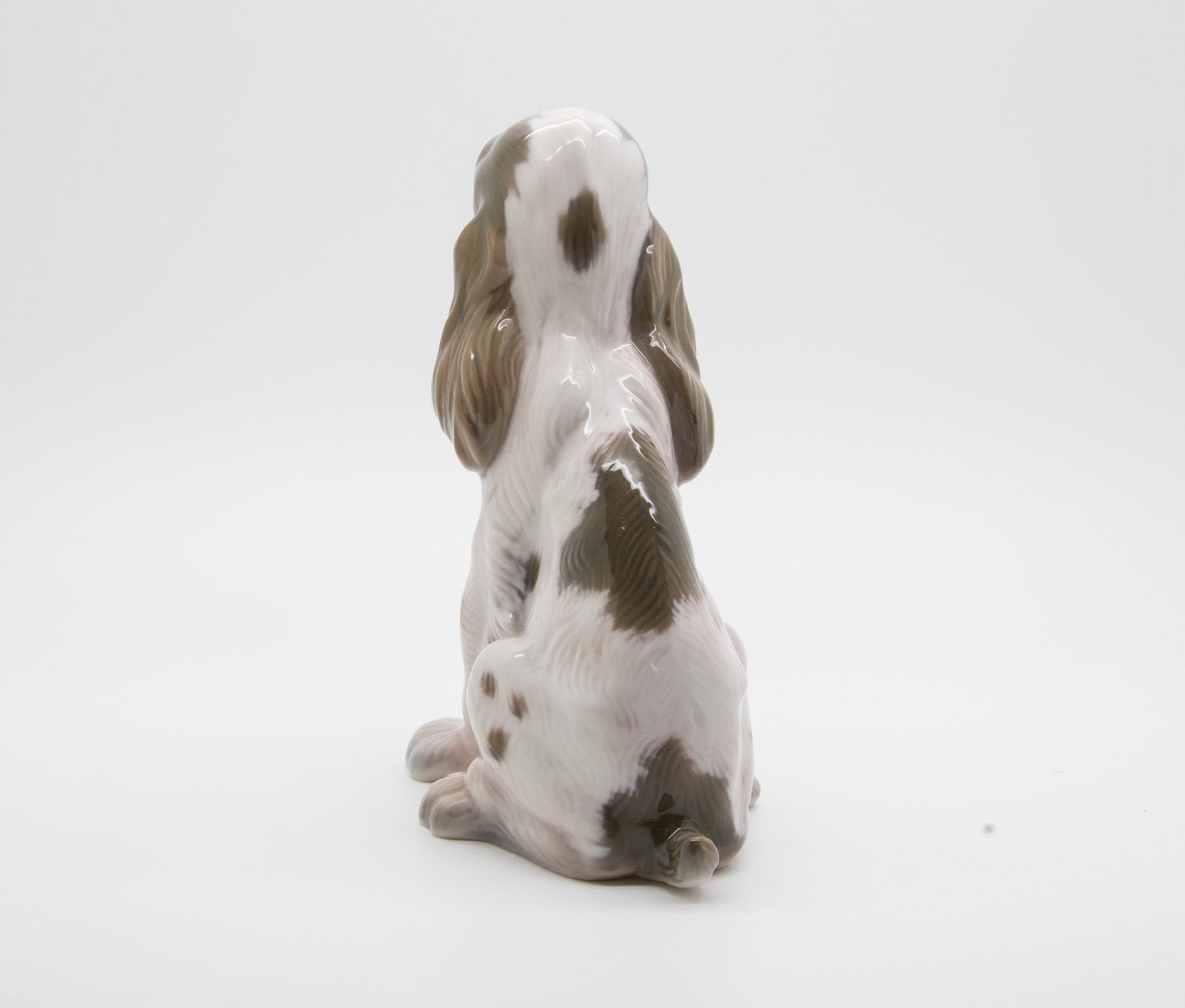 LYNGBY Porcelain Spaniel Puppy Figurine Mollaris.com 