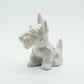 MICHAEL ANDERSEN White Glazed Stoneware Scottish Terrier Figurine Mollaris.com 