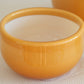 MICHAEL BANG Kastrup Holmegaard PALET Caramel (Umbria) Cased Glass Bowl Set Mollaris.com 