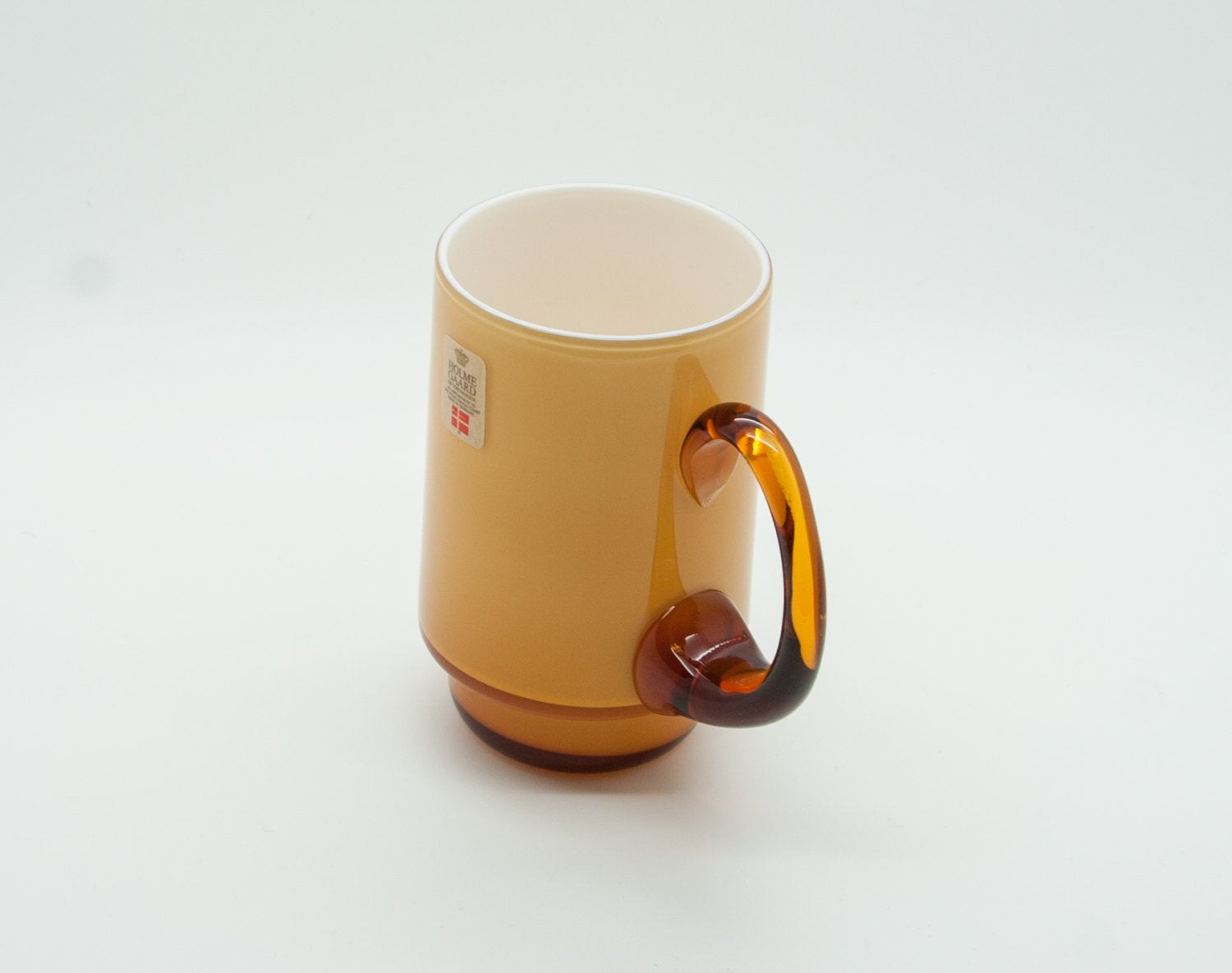 MICHAEL BANG Kastrup Holmegaard PALET Karamel Glass Mug Mollaris.com 