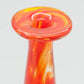 MICHAEL HARRIS Mdina Studio Orange Green Blue Webbed Glass Vase Mollaris.com 