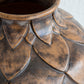 OVE RASMUSSEN Large Unique Brown Glazed Ceramic Vase Mollaris.com 