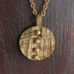 PENTTI SARPANEVA Modernist Brutalist Bronze Necklace Pendant Mollaris.com 