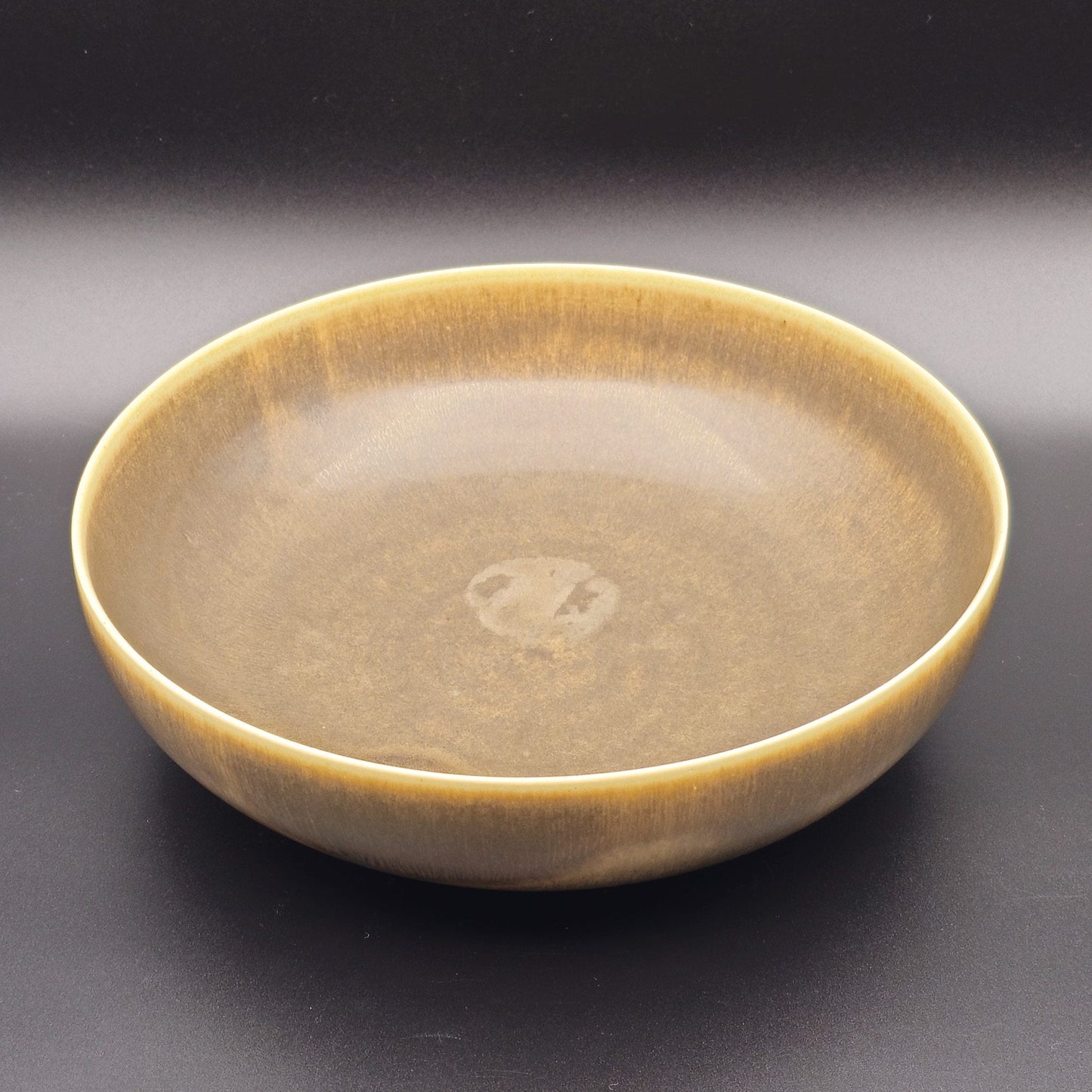 PER LINNEMANN SCHMIDT Palshus Unique Brown Harefur Glazed Stoneware Bowl Mollaris.com 