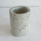 PER LINNEMANN SCHMIDT Palshus White Black Speckled Glazed Stoneware Vase Mollaris.com 