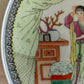 A CHINESE FAMILLE ROSE PORCELAIN WALL PLATE | LATE REPUBLIC PERIOD / EARLY PRC, 20TH CENTURY