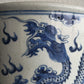 A CHINESE BLUE AND WHITE PORCELAIN 'DRAGONS' CENSER | LATE 19TH CENTURY