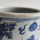 A CHINESE BLUE AND WHITE PORCELAIN 'DRAGONS' CENSER | LATE 19TH CENTURY