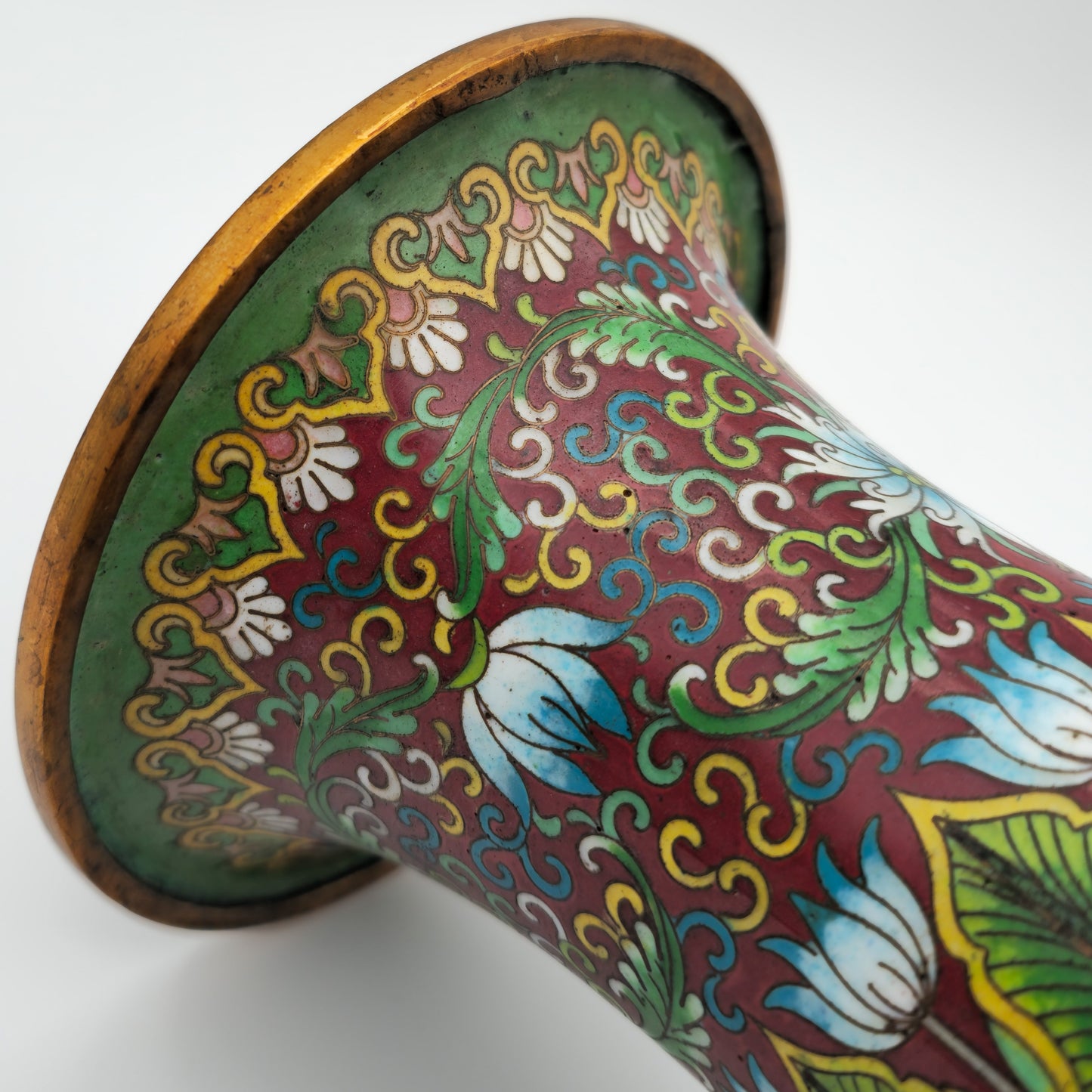 A CHINESE LANDSCAPE CLOISONNE VASE | PRC, 20TH CENTURY