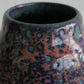 SCHEURICH Grey-Green Blue Purple Glazed Fat Lava Ceramic Vase Mollaris.com 