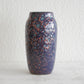 SCHEURICH Grey-Green Blue Purple Glazed Fat Lava Ceramic Vase Mollaris.com 