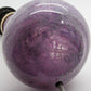 SIDSE WERNER Holmegaard TROLDGLAS Amethyst Marbled Crystal Glass Table Lamp Mollaris.com 