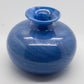 SIDSE WERNER Holmegaard TROLDGLAS Blue Marbled Crystal Glass Vase Mollaris.com 