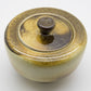 Upsala Ekeby MARI SIMMULSON Yellow Glazed Stoneware Lidded Jar Mollaris.com 