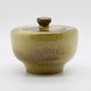 Upsala Ekeby MARI SIMMULSON Yellow Glazed Stoneware Lidded Jar Mollaris.com 