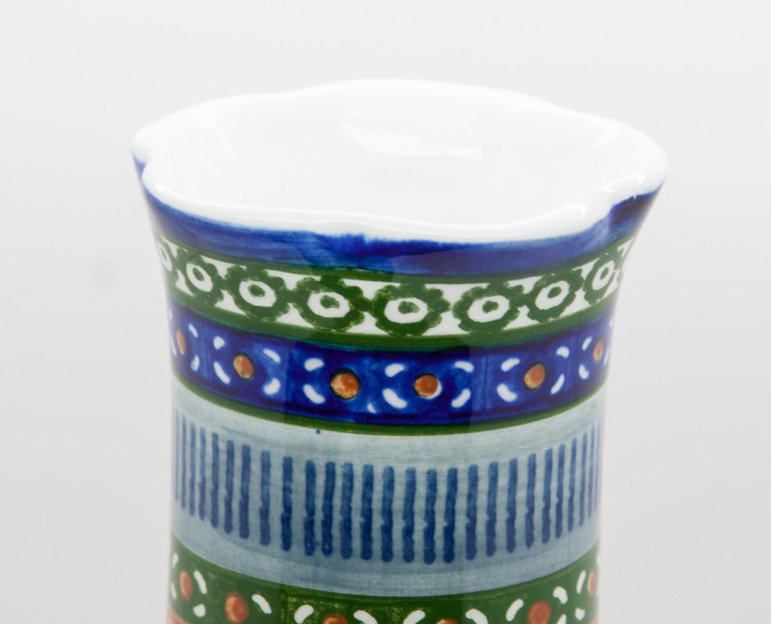 VILLEROY & BOCH Decorated Art Earthenware Vase Mollaris.com 