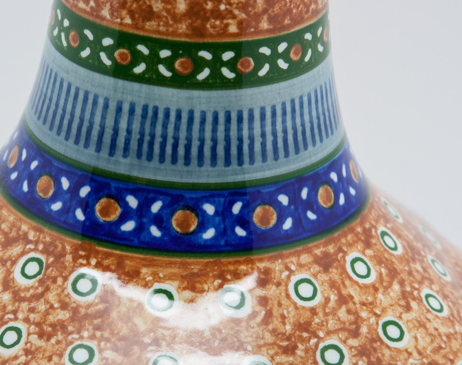 VILLEROY & BOCH Decorated Art Earthenware Vase Mollaris.com 